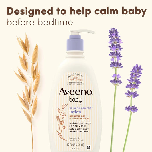 Aveeno Baby Calming Comfort Moisturizing Body Lotion, 12 fl. oz