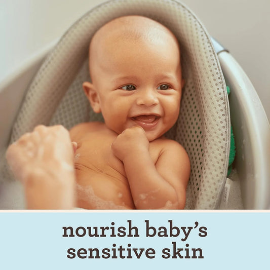 Aveeno Baby Wash and Shampoo, Lightly Scented, 18 Fluid Ounce, (Pack of 2)
