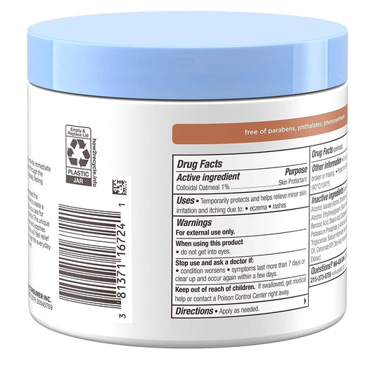 Aveeno Baby Eczema Therapy Night-Time Balm 11 Ounce Jar (325ml) (6 Pack)