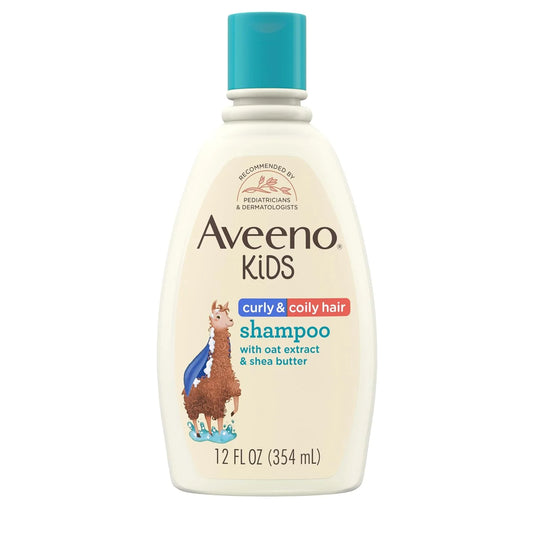 Aveeno Kids Curly & Coily Hair Shampoo, 12 fl. oz