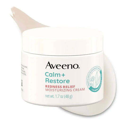 Aveeno Calm + Restore Redness Relief Moisturizing Cream, 1.7 oz
