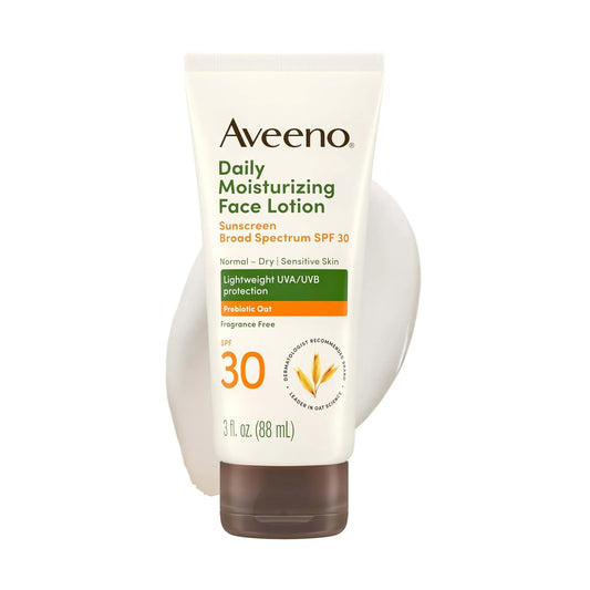 Aveeno Daily Moisturizing Face Lotion SPF 30, 3 fl. oz