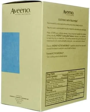 Aveeno Soothing Bath Treatment 8 Packets (2 Pack)