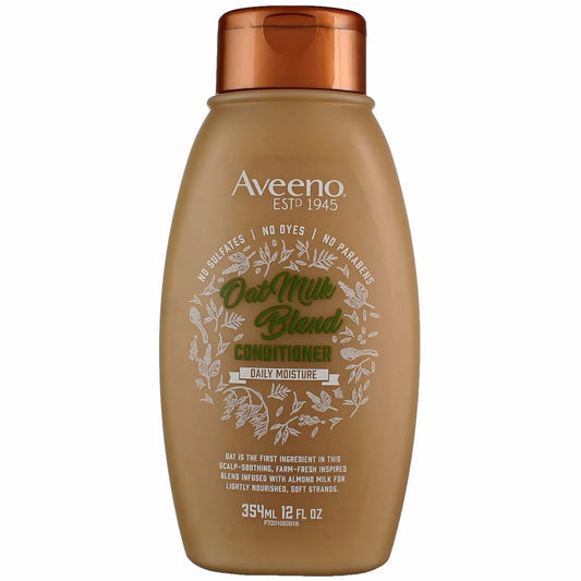Aveeno Conditioner Oat Milk Blend 12 Ounce (Moisture) (Pack of 2)