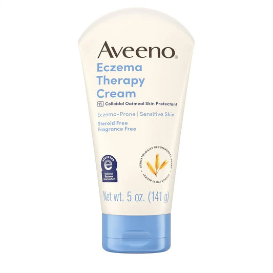 Aveeno Eczema Therapy Daily Moisturizing Body Cream, Fragrance-Free, 5 oz