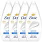 Dove Body Wash, Sensitive Skin Pump,34 Fl Oz (Pack of 2)