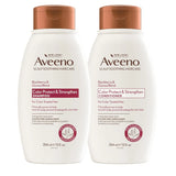 Aveeno Color Protect & Strengthen+ Blackberry & Quinoa Conditioner and Shampoo Set - Fresh Scent, 12 Fl Oz Each