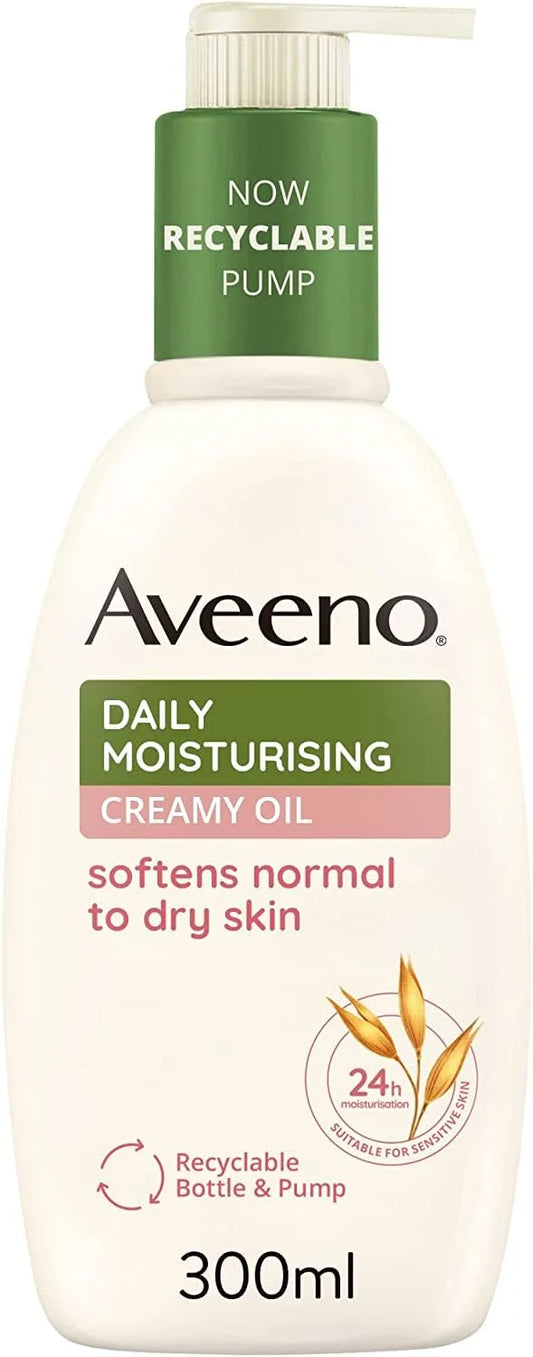 Aveeno Creamy Moist Oil 300ml