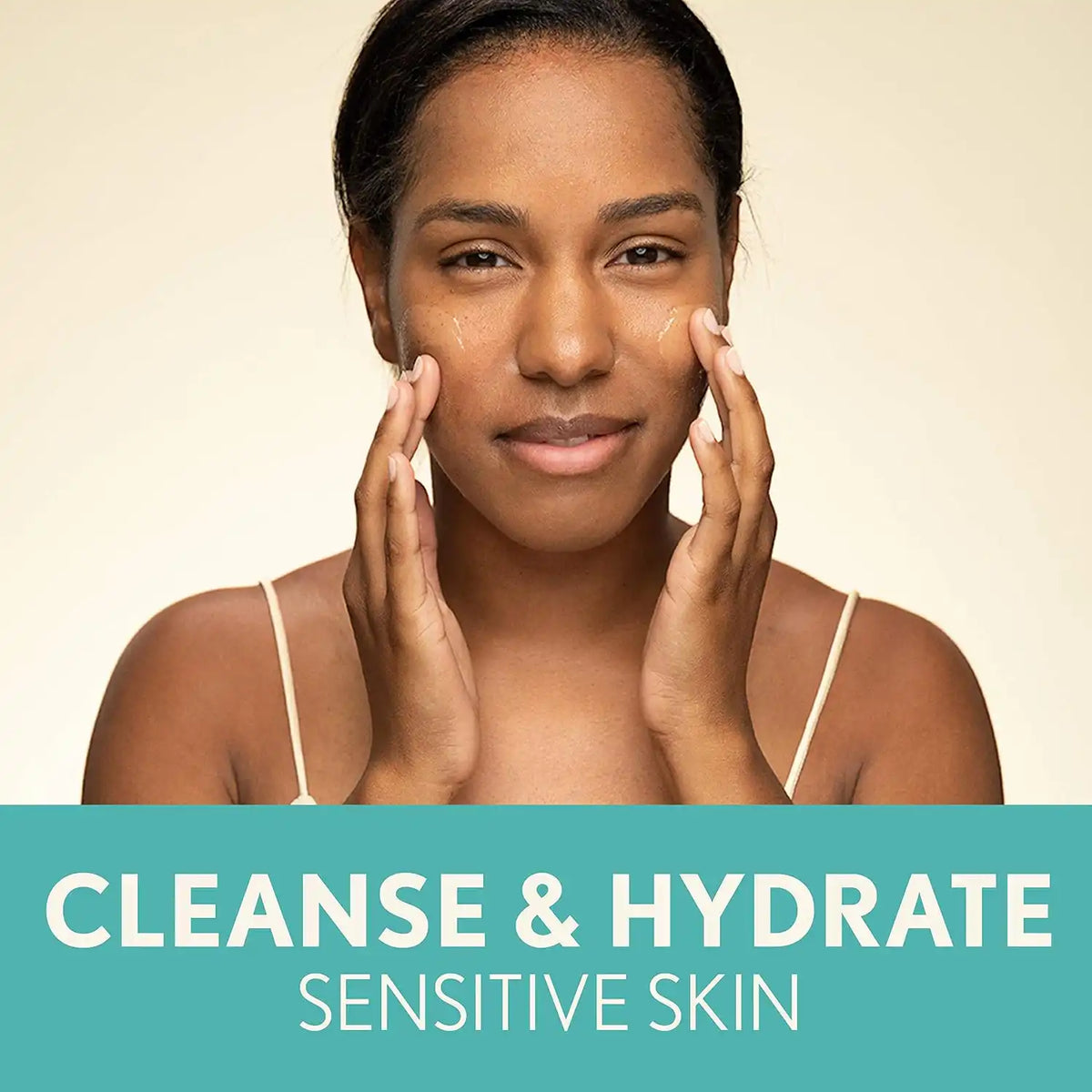 Aveeno Calm + Restore Nourishing Oat Cleanser 7.8oz with Restore Triple Oat Serum 1oz and Restore Oat Gel Moisturizer 1.7oz