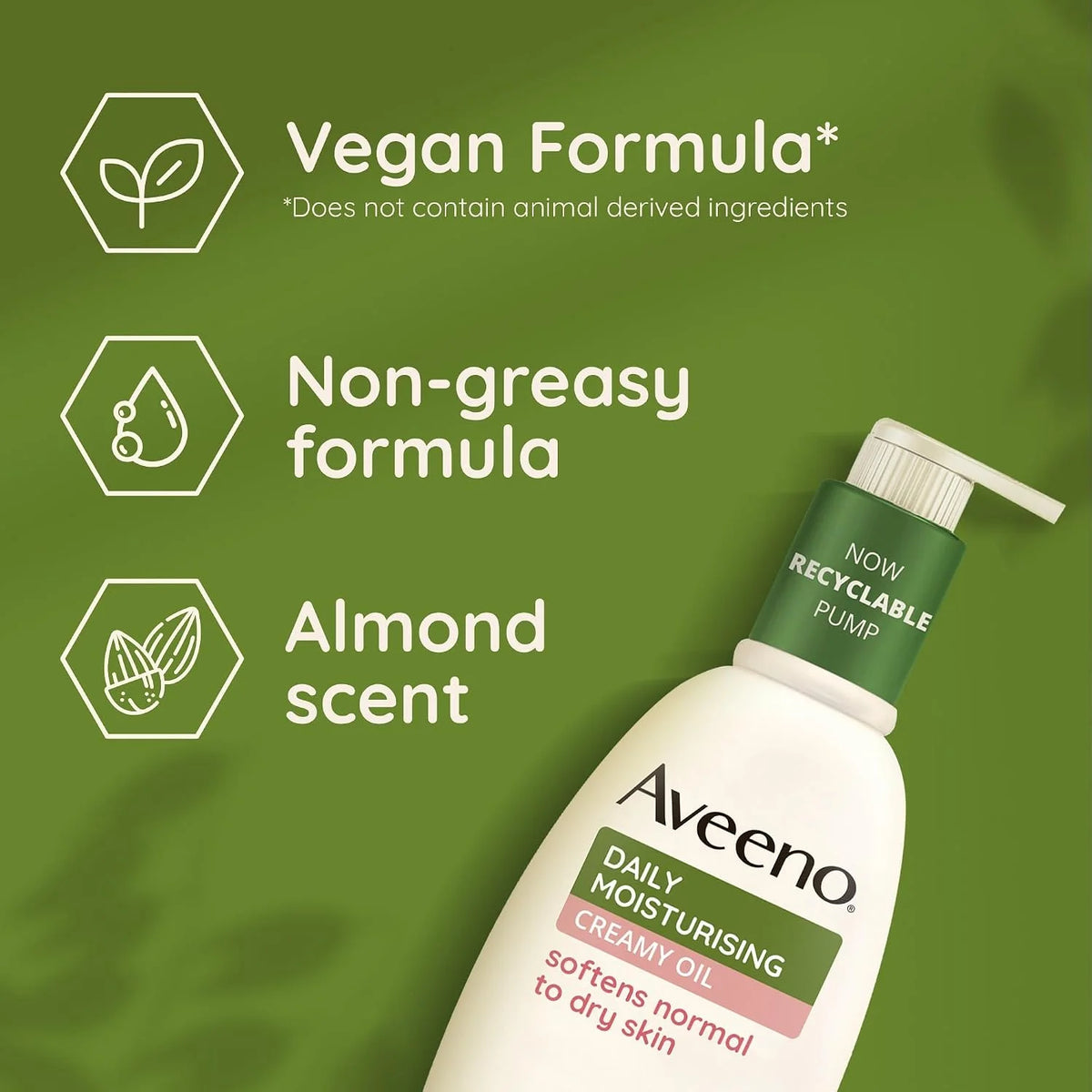 Aveeno Creamy Moist Oil 300ml