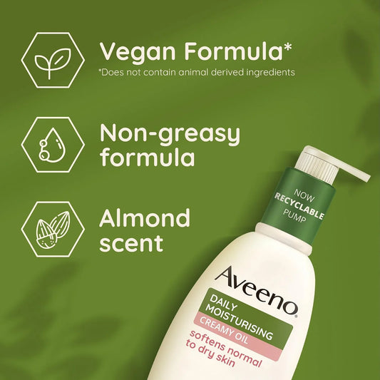 Aveeno Creamy Moist Oil 300ml