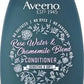 Aveeno Rose Water & Chamomile Conditioner for Dry Hair, Hydrating, 12 Fl Oz (Pack of 4)