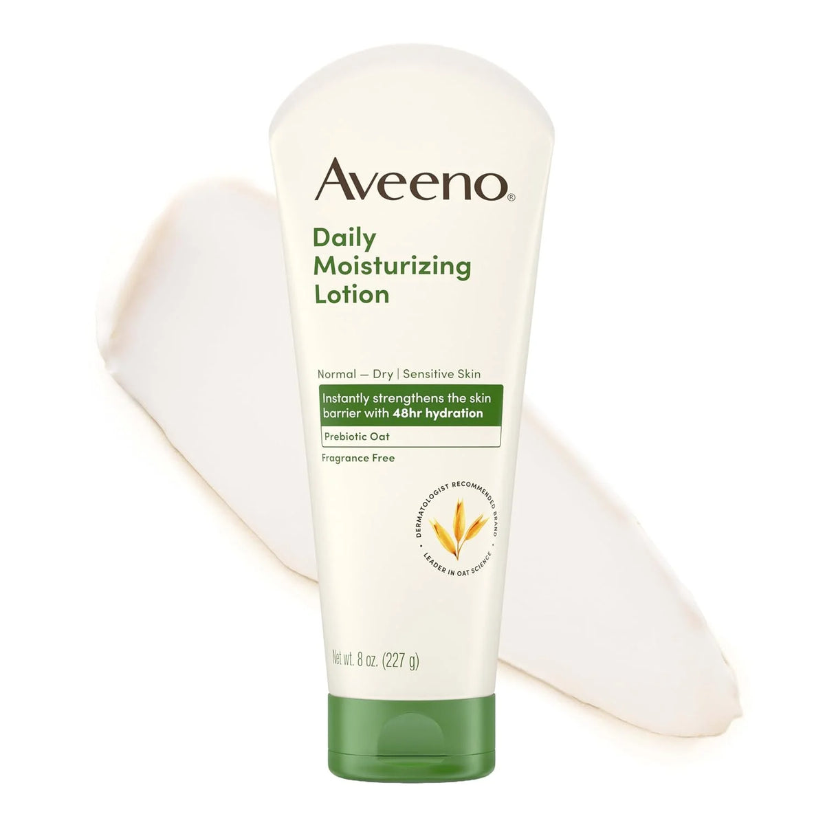 Aveeno Daily Moisturizing Body Lotion, Fragrance-Free, 2.5 fl. oz, 3 Pack