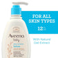 Aveeno Baby Daily Moisture Body Wash & Shampoo, Lightly Scented, 8 fl oz