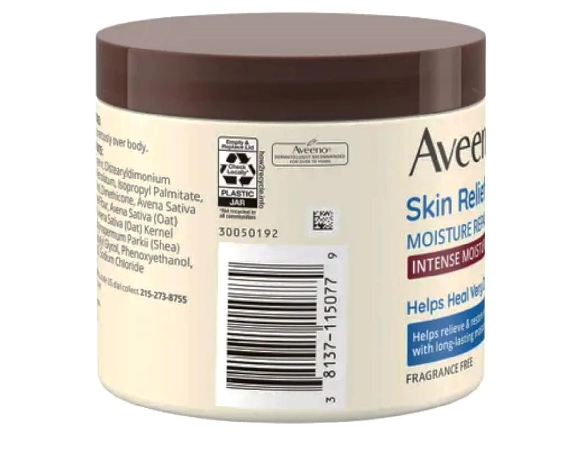 Aveeno Skin Relief Intense Moisture Repair Cream, 11 oz (Pack of 3)