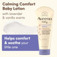 Aveeno Baby Calming Comfort Moisturizing Body Lotion with Relaxing Lavender & Vanilla Scents, Non-Greasy Baby Lotion, Natural Oatmeal & Dimethicone, Paraben- & Phthalate-Free, 8 fl. oz