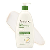 Aveeno Daily Moisturizing Body Lotion, Fragrance-Free, 18 fl. oz