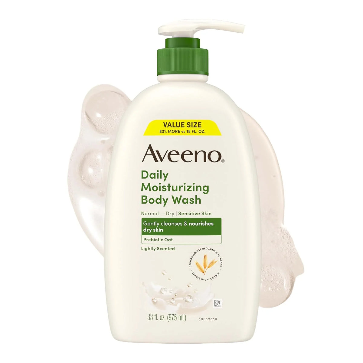 Aveeno Daily Moisturizing Body Wash, 12 Fl Oz