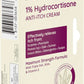 Aveeno Maximum Strength 1% Hydrocortisone Anti-Itch Cream, Triple Oat, Aloe & Vitamin E For Itch Relief From Eczema, Psoriasis, Insect Bites, Poison Ivy, Oak & Sumac & Detergents, 1 oz, 2 Pack
