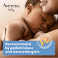 Aveeno Baby Daily Moisture Body Lotion, Fragrance-Free, 18 fl oz, 2 Pack