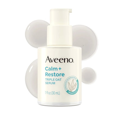 Aveeno Calm + Restore Triple Oat Face Serum, 1 fl. oz
