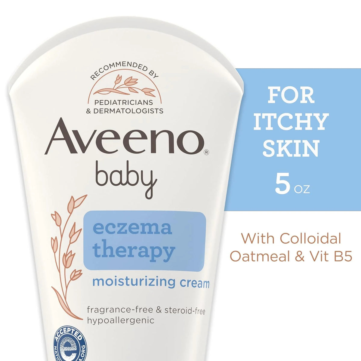 Aveeno Baby Eczema Therapy Moisturizing Cream, 5 fl oz