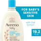 Aveeno Baby Sensitive Skin Bubble Bath with Oat Extract, 19.2 fl oz
