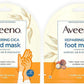 Aveeno Repairing CICA Foot Mask & Hand Mask with Prebiotic Oat and Shea Butter, for Extra Dry Skin, 1 ea