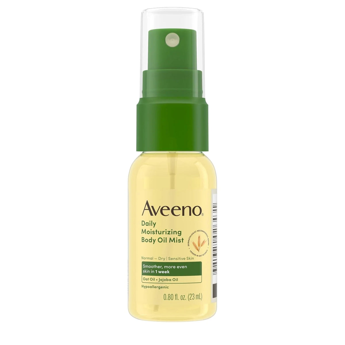 Aveeno Daily Moisturizing Body Oil Mist, Cocoa Butter Vanilla Scent, 6.7 fl. oz (Pack of 12)