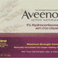 Aveeno 1% Hydrocortisone Anti-Itch Cream, 1 Oz (Pack of 3)