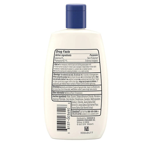 Aveeno Anti-Itch Concentrated Lotion, 4-Ounce Bottles (Pack of 3)