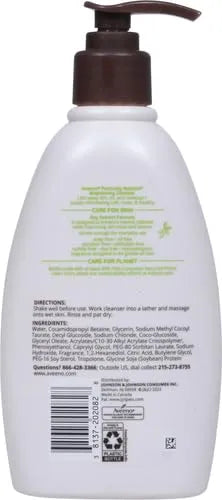 Aveeno Positively Radiant Brightening Facial Cleanser with Moisture Rich Soy Extract, Helps Even Skin Tone & Texture While Gently Lifting Away Dirt, Oil & Makeup, Sulfate-Free, 11 fl. oz (Pack of 2)