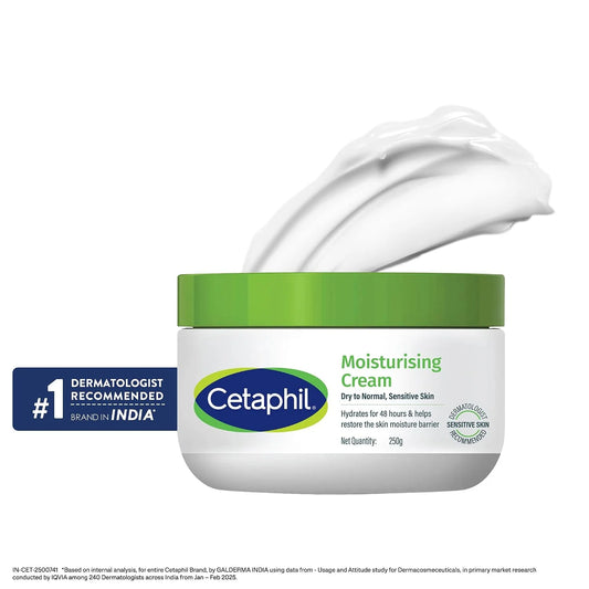 Cetaphil Moisturizing Cream, Face & Body, Sensitive Dry Skin, 8.8oz