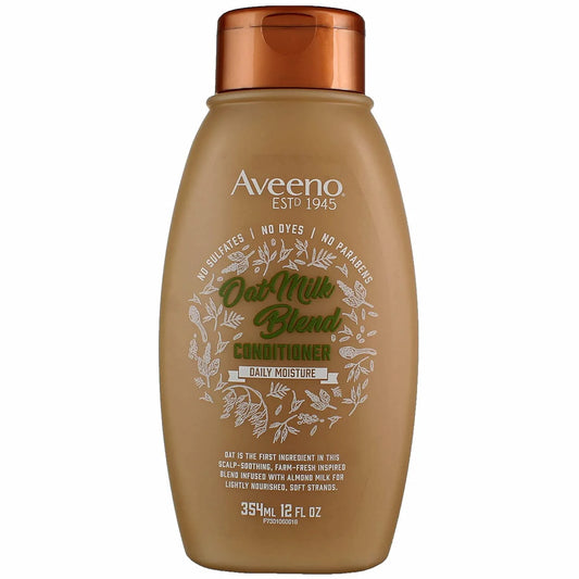 Aveeno Conditioner Oat Milk Blend 12 Ounce (Moisture) (354ml) (3 Pack)