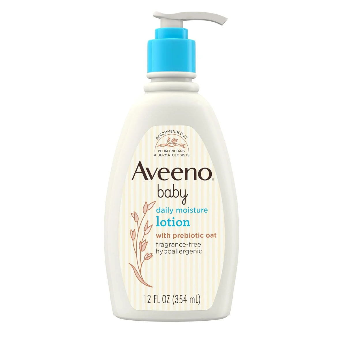 Aveeno Baby Daily Moisture Body Wash & Shampoo, Lightly Scented, 8 fl oz
