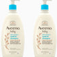 Aveeno Baby Wash and Shampoo, Lightly Scented, 18 Fluid Ounce, (Pack of 2)