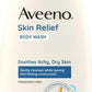 Aveeno Skin Relief Body Wash for Sensitive Skin, Fragrance-Free, 18 Fl Oz (Pack of 12)