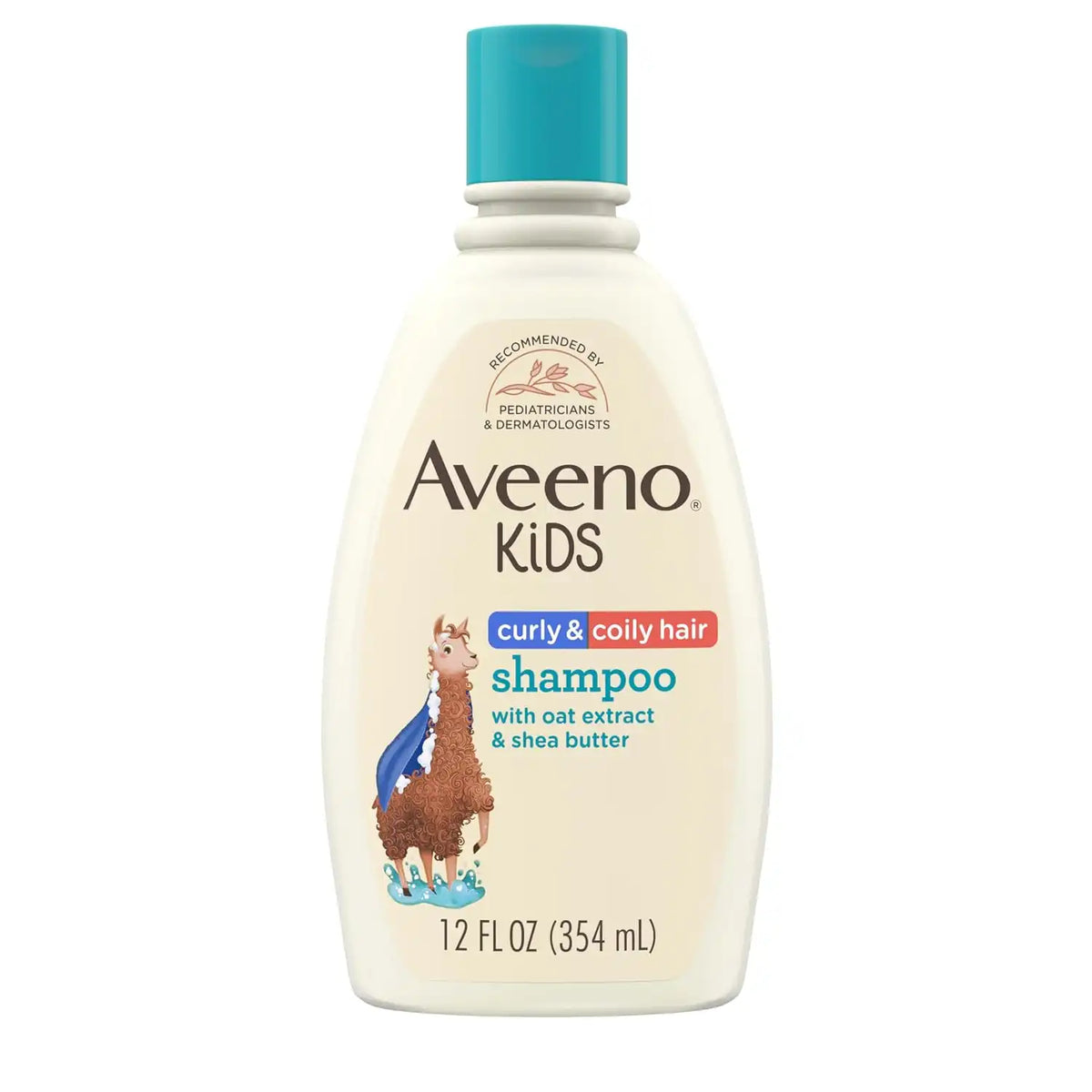 Aveeno Kids Curly & Coily Hair Shampoo, 12 Fl Oz (Pack of 12)