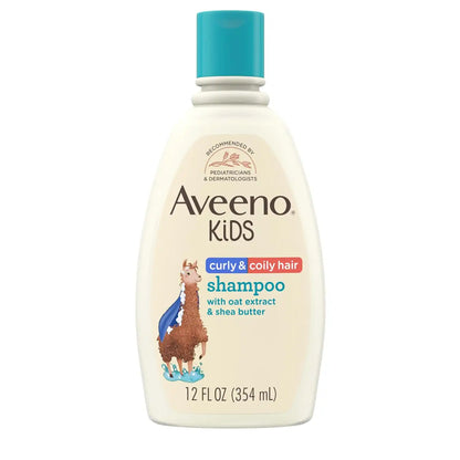 Aveeno Kids Curly & Coily Hair Shampoo, 12 fl. oz