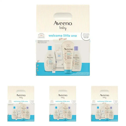 Aveeno Baby Welcome Little One Gift Set, Baby Essentials Items, 7.2 Ounce (Pack of 20)