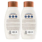 Aveeno Fresh Greens Shampoo and Conditioner Set,Sulfate Free,Clarifying & Volumizing for Thin or Fine Hair,Rosemary Peppermint Cucumber Nourish & Thicken,Color Safe Paraben Free,12 Fl Oz,(Pack of 4)