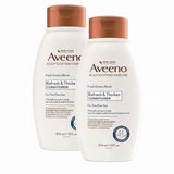 Aveeno Fresh Greens Blend Natural Volumizing Conditioner, Cucumber, Rosemary, for Fine Hair, 12 fl oz (Pack of 2)