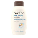 Aveeno Skin Relief Body Wash, Coconut Scent, 12 fl. oz