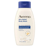 Aveeno Skin Relief Body Wash, Fragrance-Free, 12 fl. oz
