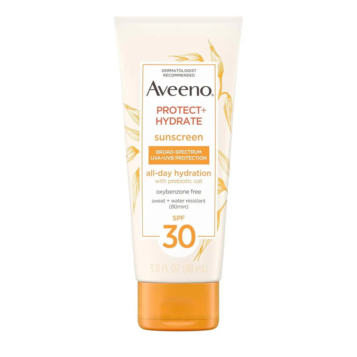 Aveeno Protect + Hydrate SPF 30 Sunscreen Lotion, 3.0 fl. oz