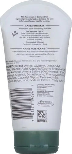 Aveeno Daily Moisturizing Face Lotion, Fragrance-Free, 5 Ounce (Pack of 12)
