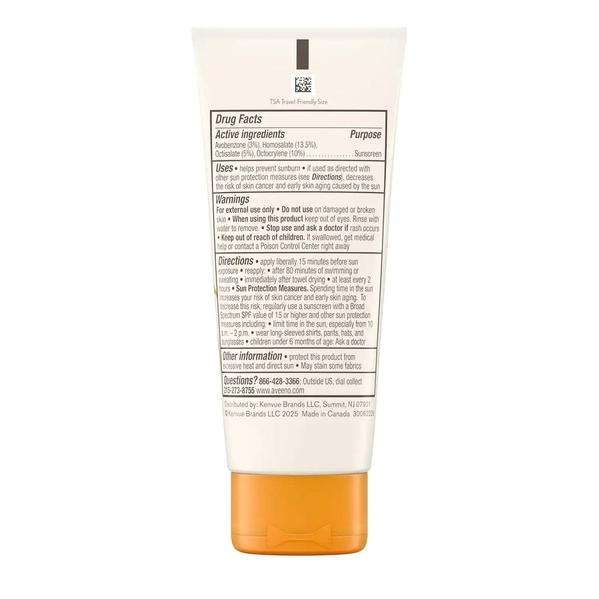 Aveeno Protect + Hydrate Face Sunscreen, SPF 60 Broad Spectrum, for Sensitive Skin, Travel Size, Water Resistant (80 minutes), Paraben, Oxybenzone & Oil Free, 2 fl oz (Pack of 12)