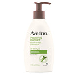 Aveeno Positively Radiant Brightening Facial Cleanser, 11 fl. oz