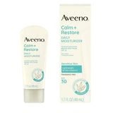 Aveeno Calm + Restore Daily Moisturizer Mineral Sunscreen, 1.7 fl. oz