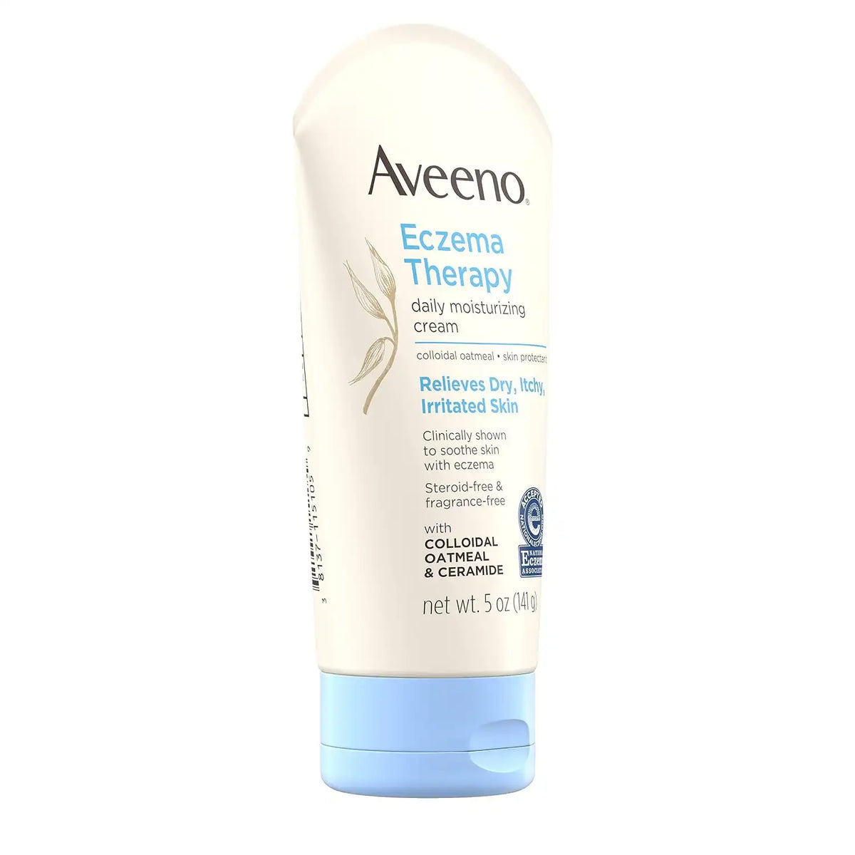 Aveeno Eczema Therapy Daily Moisturizing Cream, 5 Oz (Pack of 12)